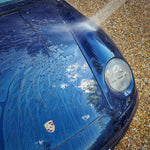 Car Paint Protection on Porsche with water beads from Laysons Detail Sealant