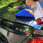 car paintwork sealant being applied Mercedes AMG